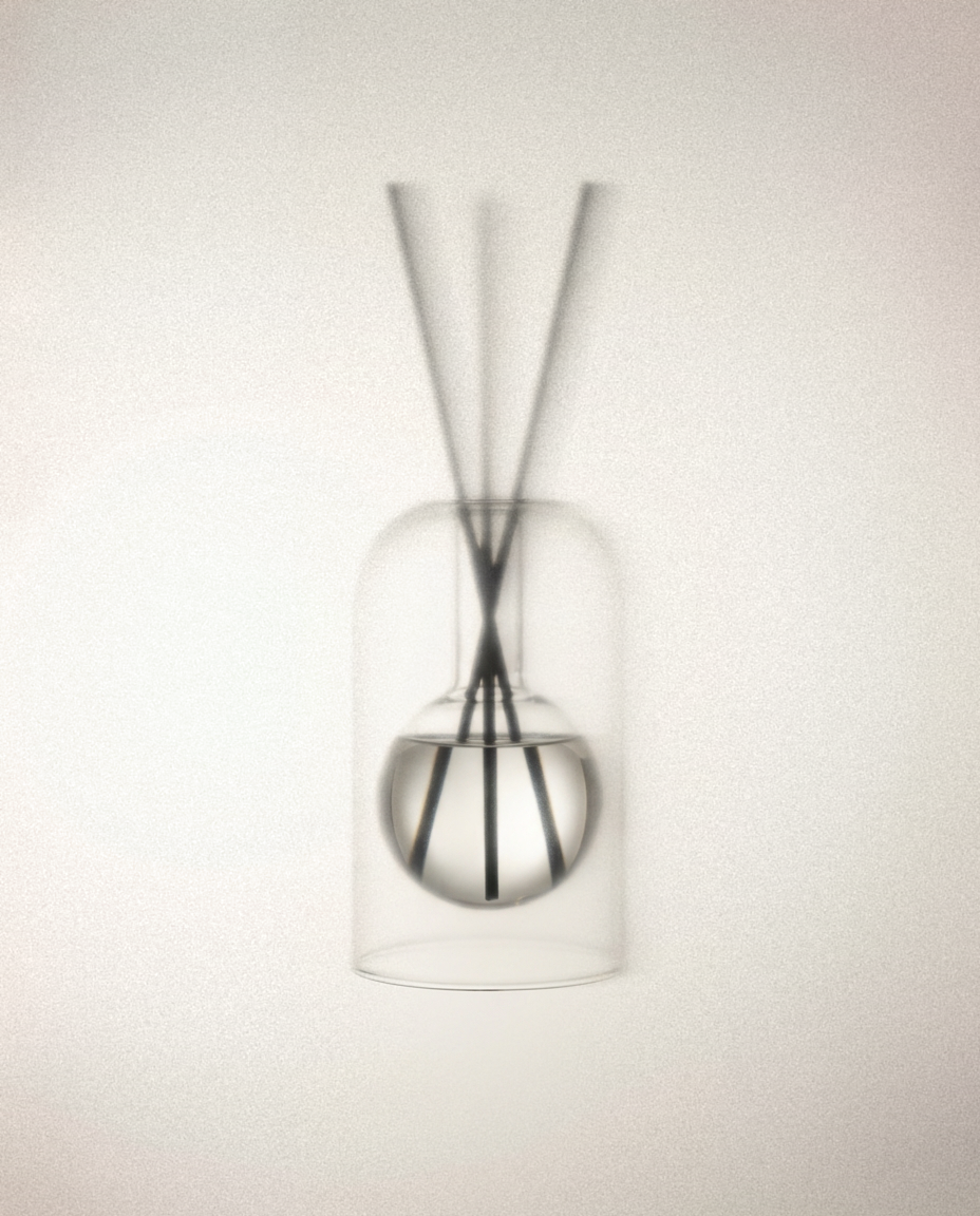 FORM III sculptural reed diffuser, sphere version